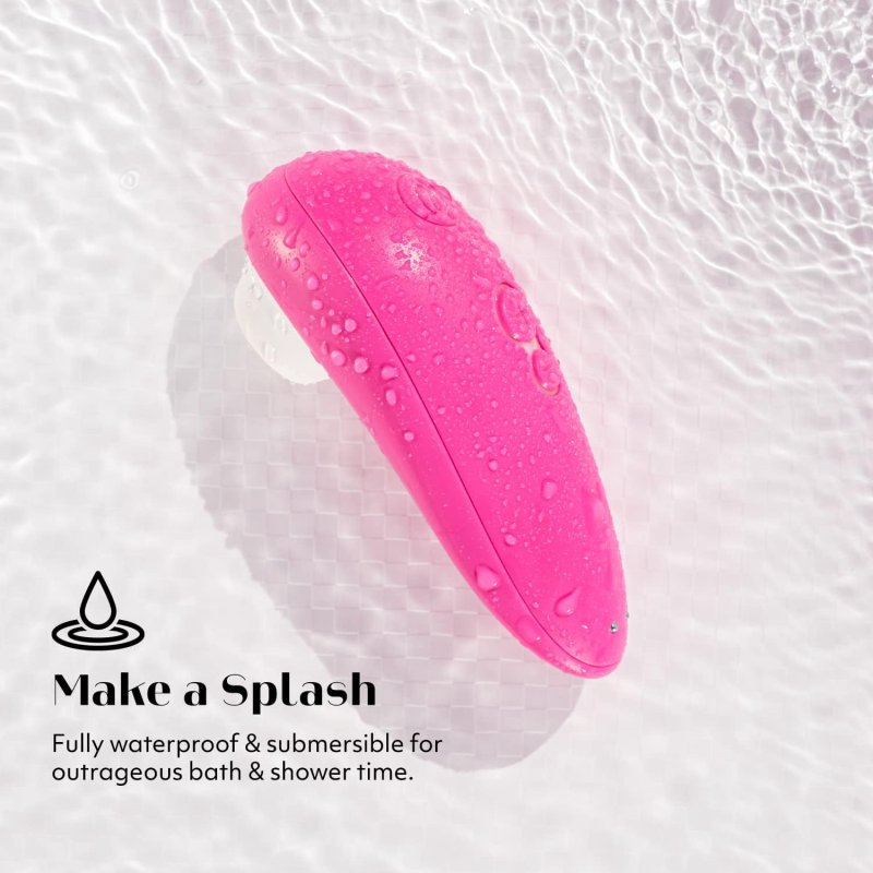WOMANIZER STARLET 3 MINI CLIT VIBRATOR WITH 6 INTENSITIES PINK PERSONAL MASSAGER TOY