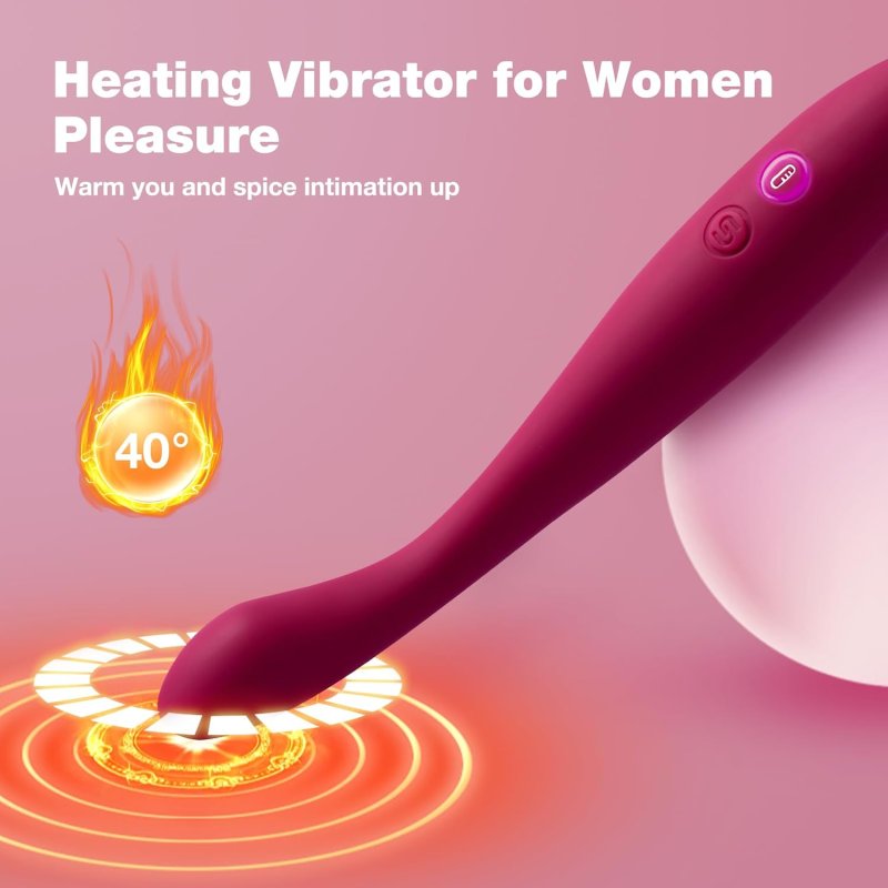 SVAKOM HEATED G-SPOT VIBRATOR WITH APP REMOTE CONTROL WIRELESS SEX TOY FOR WOMEN