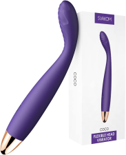 SVAKOM G SPOT VIBRATOR DILDO POWERFUL FINGER-STYLE SEX TOY FOR INTENSE PLEASURE