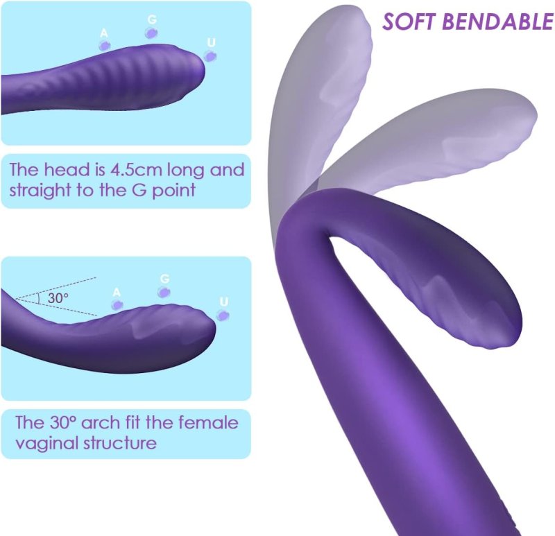 SVAKOM G SPOT VIBRATOR DILDO POWERFUL FINGER-STYLE SEX TOY FOR INTENSE PLEASURE