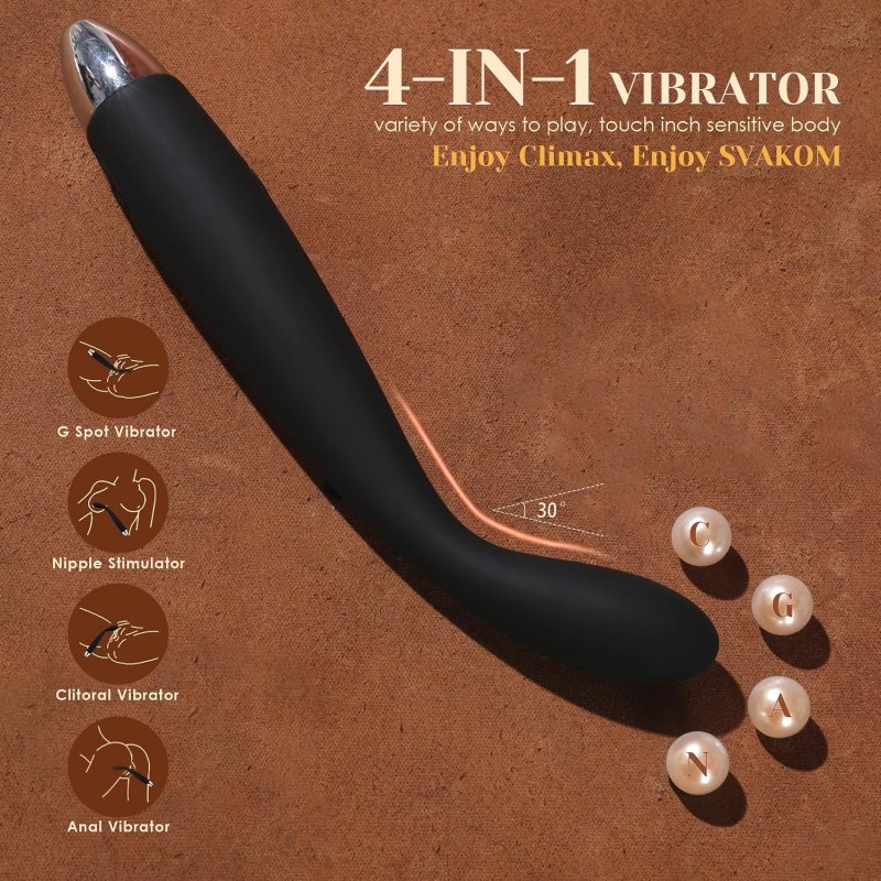 SVAKOM G-SPOT VIBRATOR DILDO FINGER VIBRATORS CLITORAL STIMULATOR SEX TOY