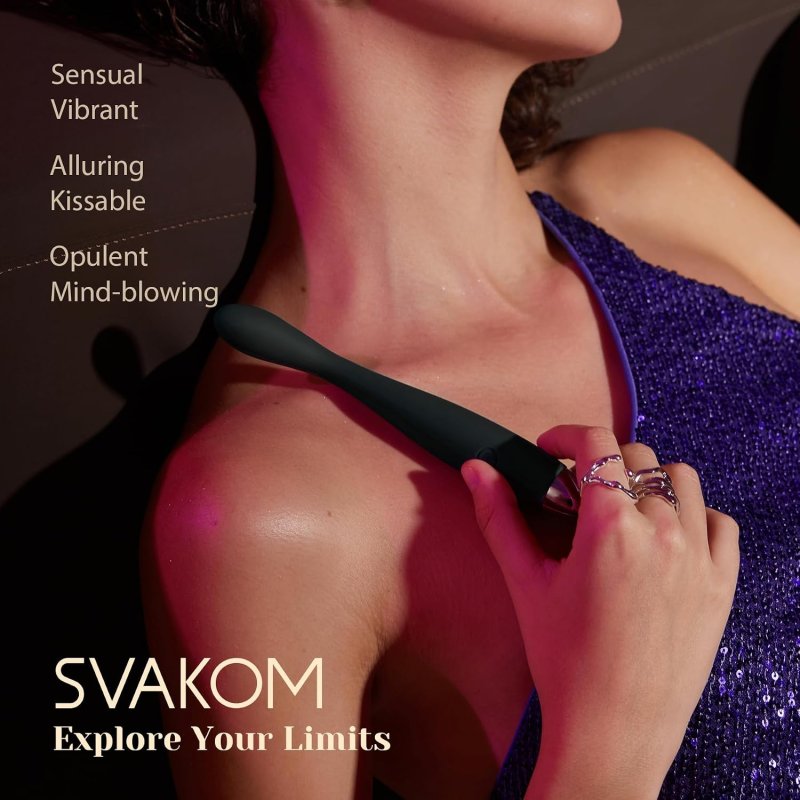 SVAKOM G-SPOT VIBRATOR DILDO FINGER VIBRATORS CLITORAL STIMULATOR SEX TOY