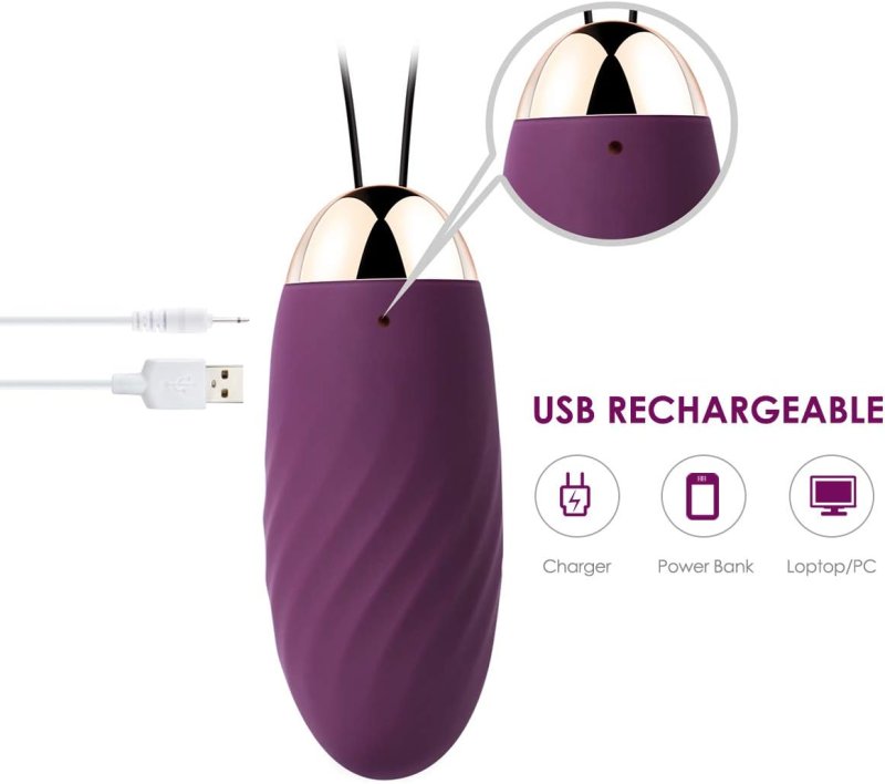 SVAKOM ELMER WIRELESS BULLET VIBRATOR WITH REMOTE POWERFUL VIBRATING EGG SEX TOY