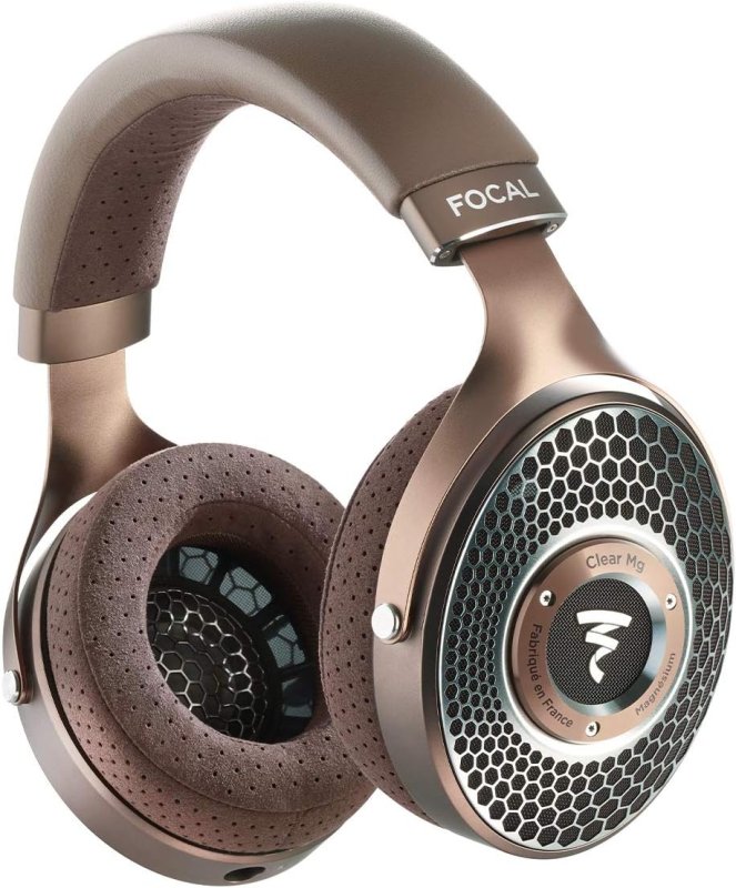 FOCAL CLEAR MG WIRED OPEN-BACK OVER-EAR HEADPHONES HIGH-FIDELITY SOUND QUALITY