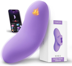 SVAKOM WEARABLE HEATED VIBRATING PANTIES WITH APP REMOTE CONTROL DISCREET SEX TOY