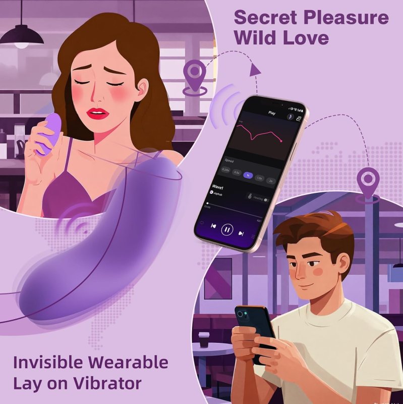 SVAKOM WEARABLE HEATED VIBRATING PANTIES WITH APP REMOTE CONTROL DISCREET SEX TOY