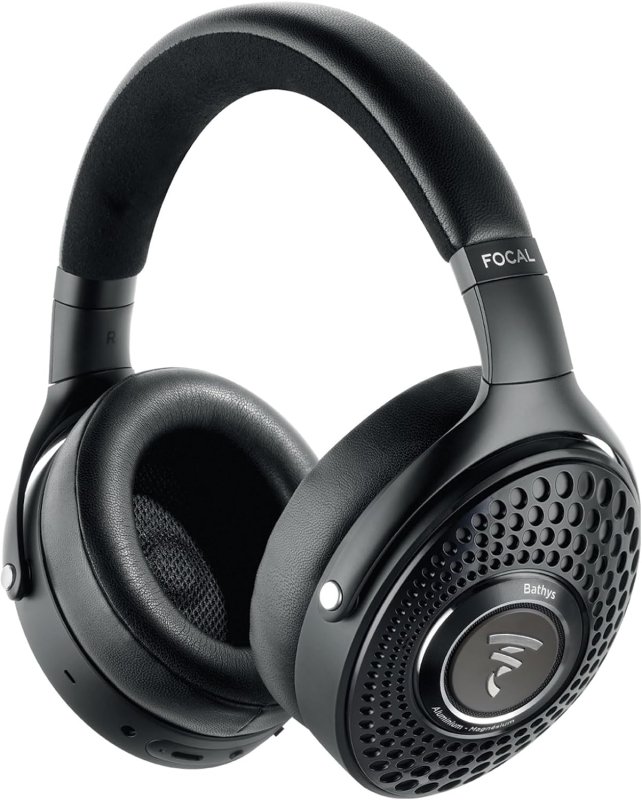 FOCAL BATHYS WIRELESS OVER-EAR HI-FI HEADPHONES WITH ACTIVE NOISE CANCELLATION - DEEP BLACK