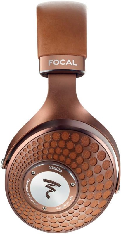 FOCAL STELLIA AUDIOPHILE CLOSED-BACK CIRCUM-AURAL HEADPHONES WITH CARRYING CASE FOR HOME TRAVEL