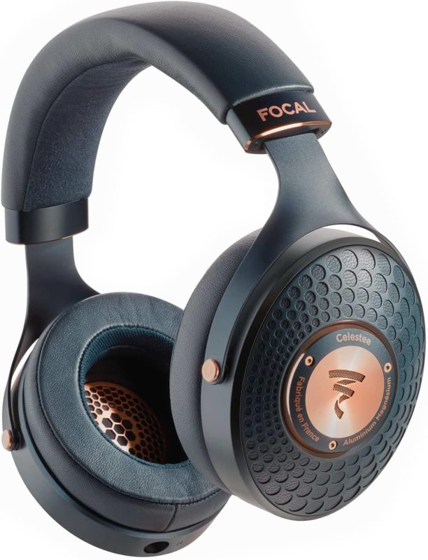 FOCAL CELESTEE NAVY BLUE CLOSED-BACK OVER-EAR HEADPHONES HIGH-FIDELITY SOUND