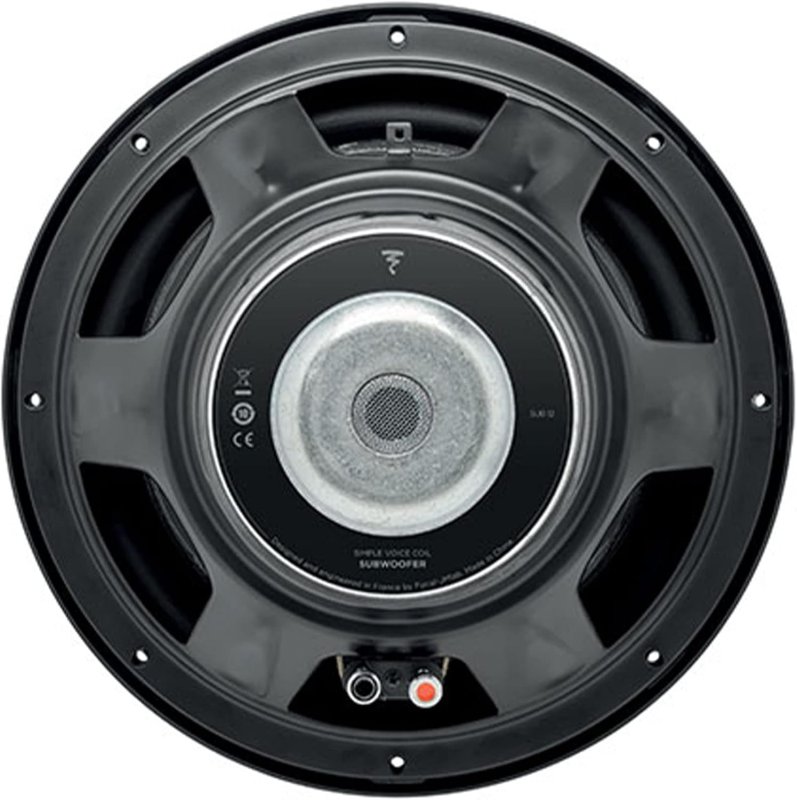 FOCAL SUB 12 12 SUBWOOFER SINGLE 4-OHM 300W RMS 600W MAX POWERFUL BASS SPEAKER
