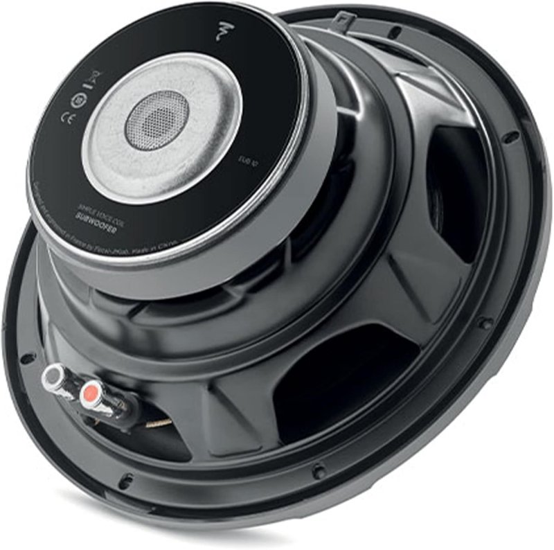 FOCAL SUB 10 10 SUBWOOFER 4-OHM SINGLE VOICE COIL 250W RMS 500W MAX POWER CAR AUDIO