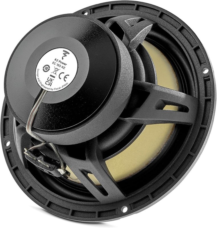 FOCAL EC 165 KE K2 EVO 6.5 COAXIAL SPEAKER KIT PAIR HIGH-PERFORMANCE CAR AUDIO SPEAKERS
