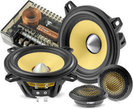 FOCAL ES 100 KE K2 EVO 4 2-WAY COMPONENT SPEAKER KIT PAIR HIGH-QUALITY CAR AUDIO SPEAKERS