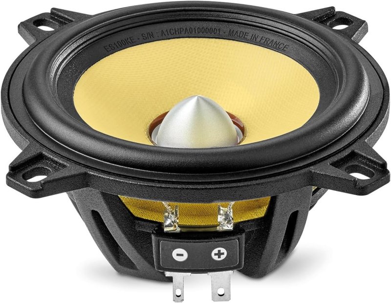 FOCAL ES 100 KE K2 EVO 4 2-WAY COMPONENT SPEAKER KIT PAIR HIGH-QUALITY CAR AUDIO SPEAKERS