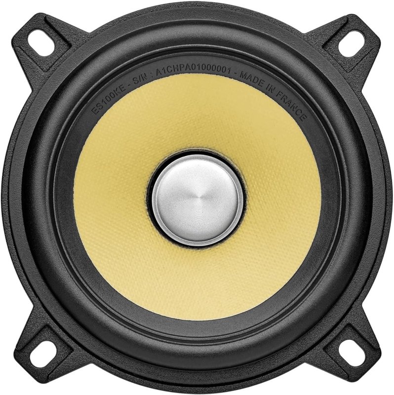 FOCAL ES 100 KE K2 EVO 4 2-WAY COMPONENT SPEAKER KIT PAIR HIGH-QUALITY CAR AUDIO SPEAKERS