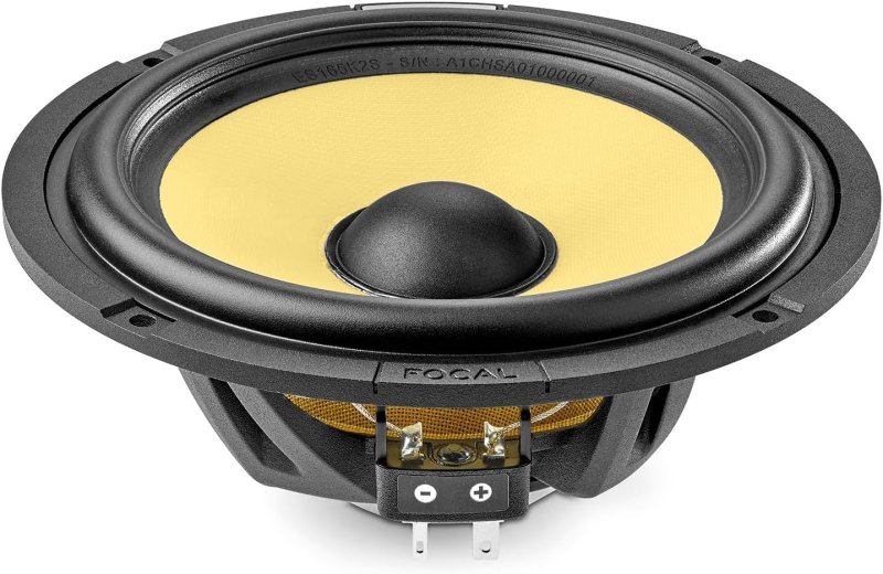 FOCAL ES 165 K2S 6.5 SHALLOW 2-WAY COMPONENT SPEAKER KIT PAIR K2 EVO CAR AUDIO SPEAKERS