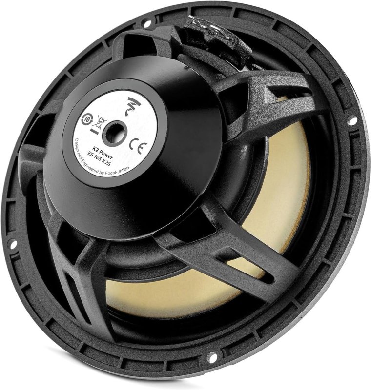 FOCAL ES 165 K2S 6.5 SHALLOW 2-WAY COMPONENT SPEAKER KIT PAIR K2 EVO CAR AUDIO SPEAKERS