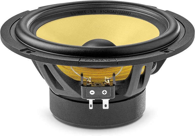 FOCAL ES 165 KE K2 EVO 6.5 2-WAY COMPONENT SPEAKER KIT PAIR HIGH-PERFORMANCE CAR AUDIO