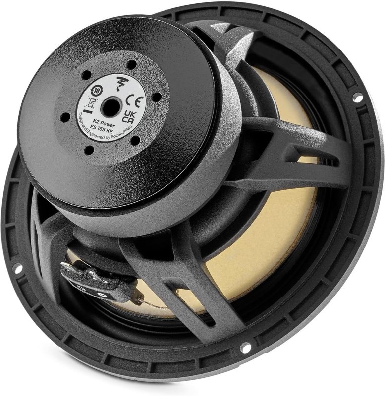 FOCAL ES 165 KE K2 EVO 6.5 2-WAY COMPONENT SPEAKER KIT PAIR HIGH-PERFORMANCE CAR AUDIO