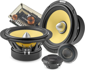 FOCAL ES 165 KX2E 6.5 2-WAY COMPONENT SPEAKER KIT WITH FRAK TWEETERS PAIR