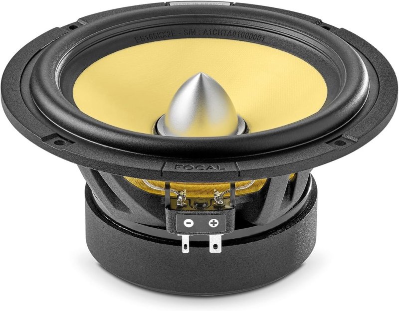 FOCAL ES 165 KX2E 6.5 2-WAY COMPONENT SPEAKER KIT WITH FRAK TWEETERS PAIR