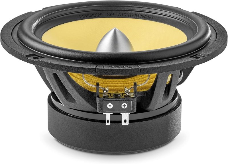 FOCAL ES 165 KX2E 6.5 2-WAY COMPONENT SPEAKER KIT WITH FRAK TWEETERS PAIR
