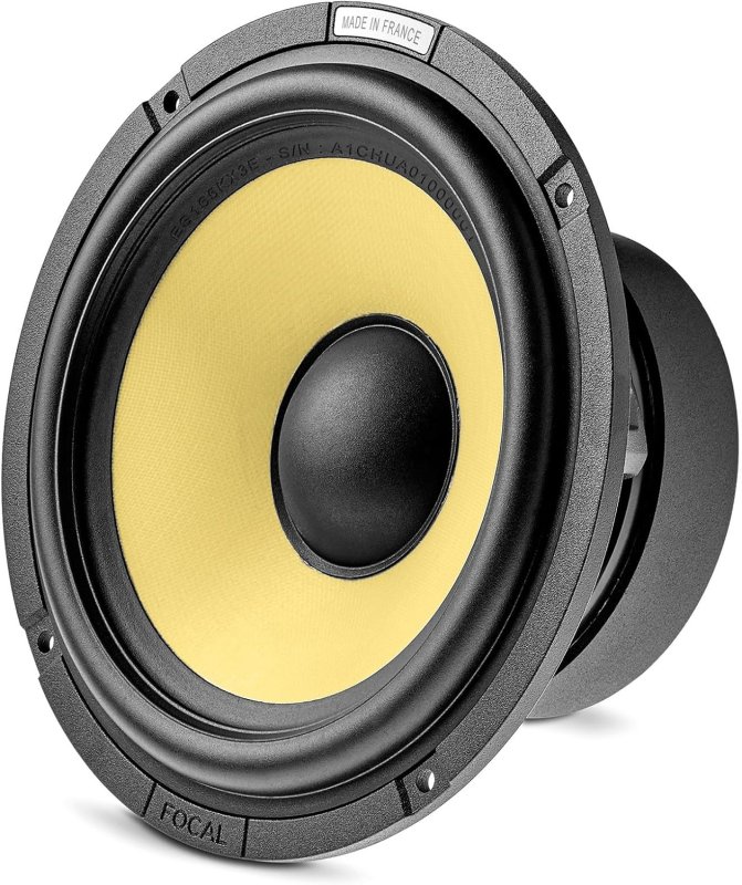 FOCAL ES 165 KX3E K2 EVO 6.5 3-WAY COMPONENT SPEAKER KIT WITH FRAK TWEETERS PAIR