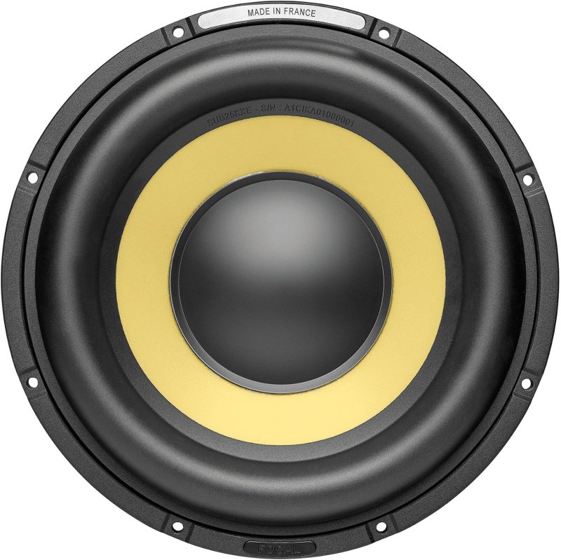 FOCAL SUB 25 KXE K2 EVO 10 INCH SUBWOOFER HIGH-PERFORMANCE BASS SPEAKER