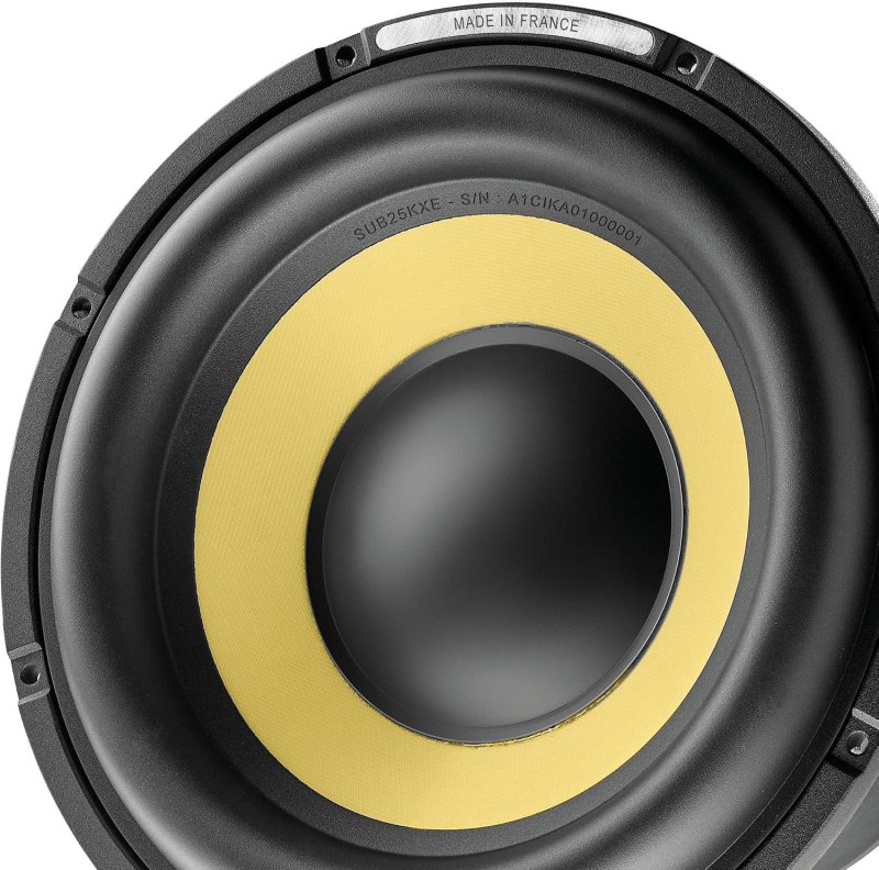 FOCAL SUB 25 KXE K2 EVO 10 INCH SUBWOOFER HIGH-PERFORMANCE BASS SPEAKER