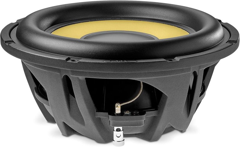 FOCAL SUB 25 KXS K2 EVO 10 SHALLOW MOUNT SUBWOOFER HIGH-PERFORMANCE BASS SPEAKER