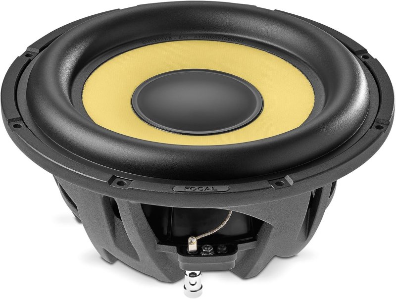 FOCAL SUB 25 KXS K2 EVO 10 SHALLOW MOUNT SUBWOOFER HIGH-PERFORMANCE BASS SPEAKER