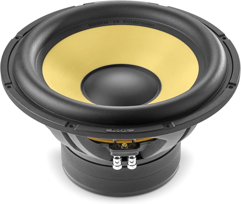 FOCAL SUB 30 KXE K2 EVO 12-INCH HIGH-PERFORMANCE CAR SUBWOOFER FOR DEEP BASS SOUND