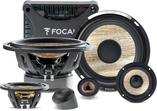 FOCAL PS 165 F3E FLAX EVO 6.5 3-WAY COMPONENT SPEAKER KIT 80W RMS 160W MAX
