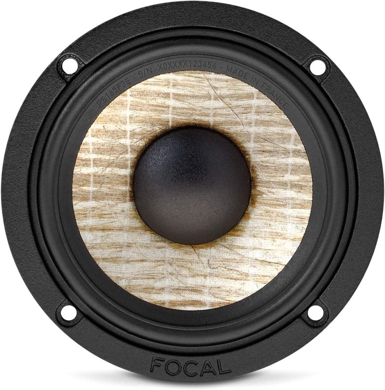 FOCAL PS 165 F3E FLAX EVO 6.5 3-WAY COMPONENT SPEAKER KIT 80W RMS 160W MAX