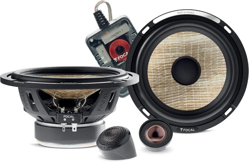 FOCAL PS 165 FE FLAX EVO 6.5 2-WAY COMPONENT SPEAKER KIT 70W RMS 140W MAX POWER