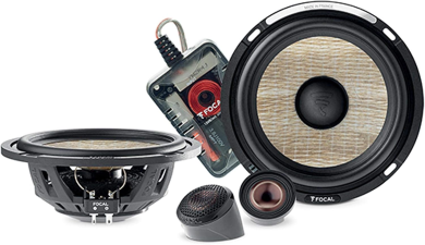 FOCAL PS-165-FSE 6.5 2-WAY CAR SPEAKER KIT WITH SHALLOW BASKET DESIGN FOR EASY INSTALLATION