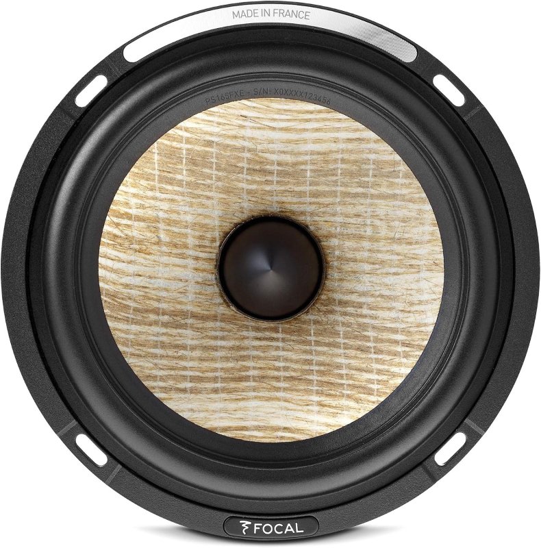 FOCAL PS 165 FXE 6.5 FLAX EVO 2-WAY BI-AMPLIFIED COMPONENT SPEAKER KIT, PAIR