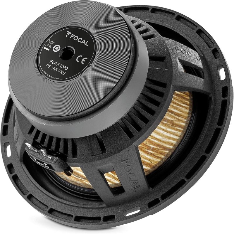 FOCAL PS 165 FXE 6.5 FLAX EVO 2-WAY BI-AMPLIFIED COMPONENT SPEAKER KIT, PAIR