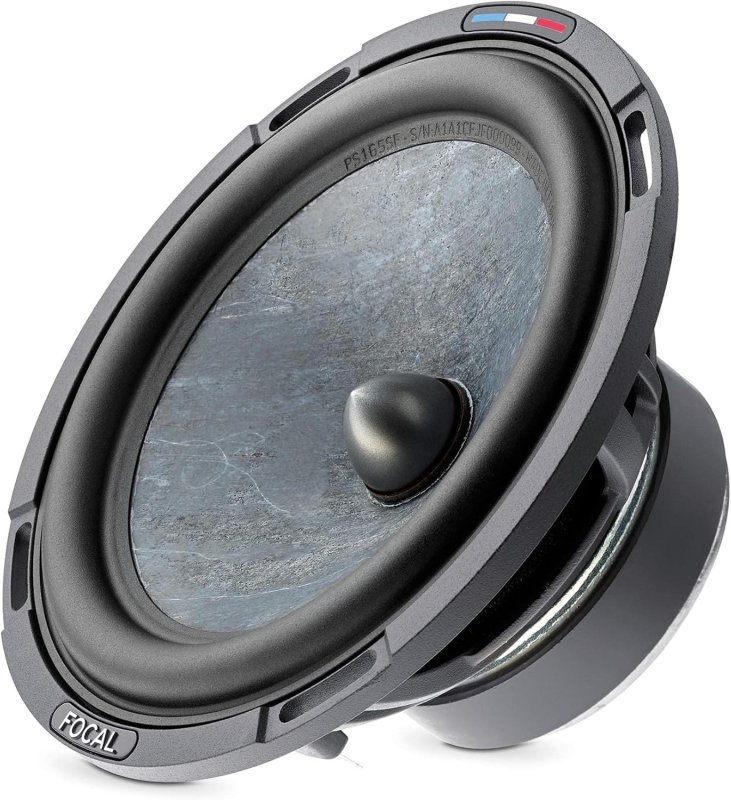 FOCAL PS 165 SF 6.5 SLATEFIBER COMPONENT SPEAKER KIT PAIR 80W RMS 160W MAX POWER