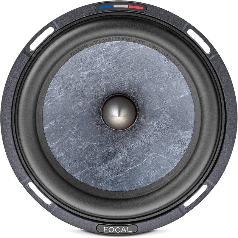 FOCAL PS 165 SF 6.5 SLATEFIBER COMPONENT SPEAKER KIT PAIR 80W RMS 160W MAX POWER