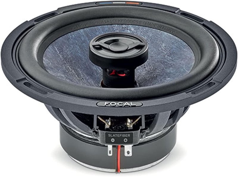 FOCAL PC 165 SF 6.5 SLATEFIBER COAXIAL CAR SPEAKERS PAIR 80W RMS 165W MAX POWER