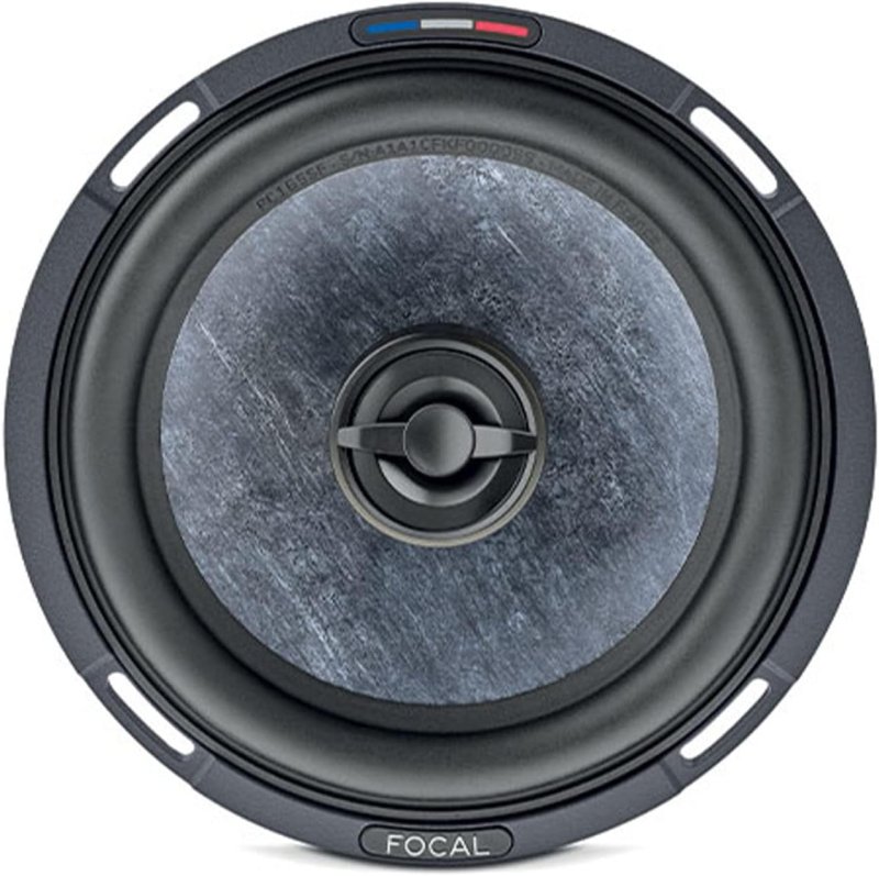 FOCAL PC 165 SF 6.5 SLATEFIBER COAXIAL CAR SPEAKERS PAIR 80W RMS 165W MAX POWER