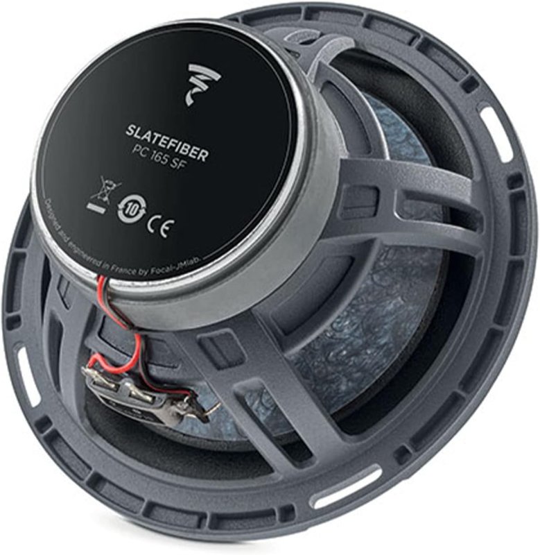 FOCAL PC 165 SF 6.5 SLATEFIBER COAXIAL CAR SPEAKERS PAIR 80W RMS 165W MAX POWER
