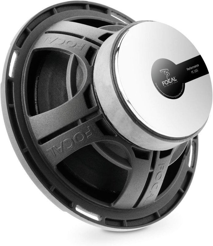 FOCAL PC165 6.5 COAXIAL CAR SPEAKER KIT 80W RMS 160W MAX HIGH-QUALITY AUDIO SYSTEM