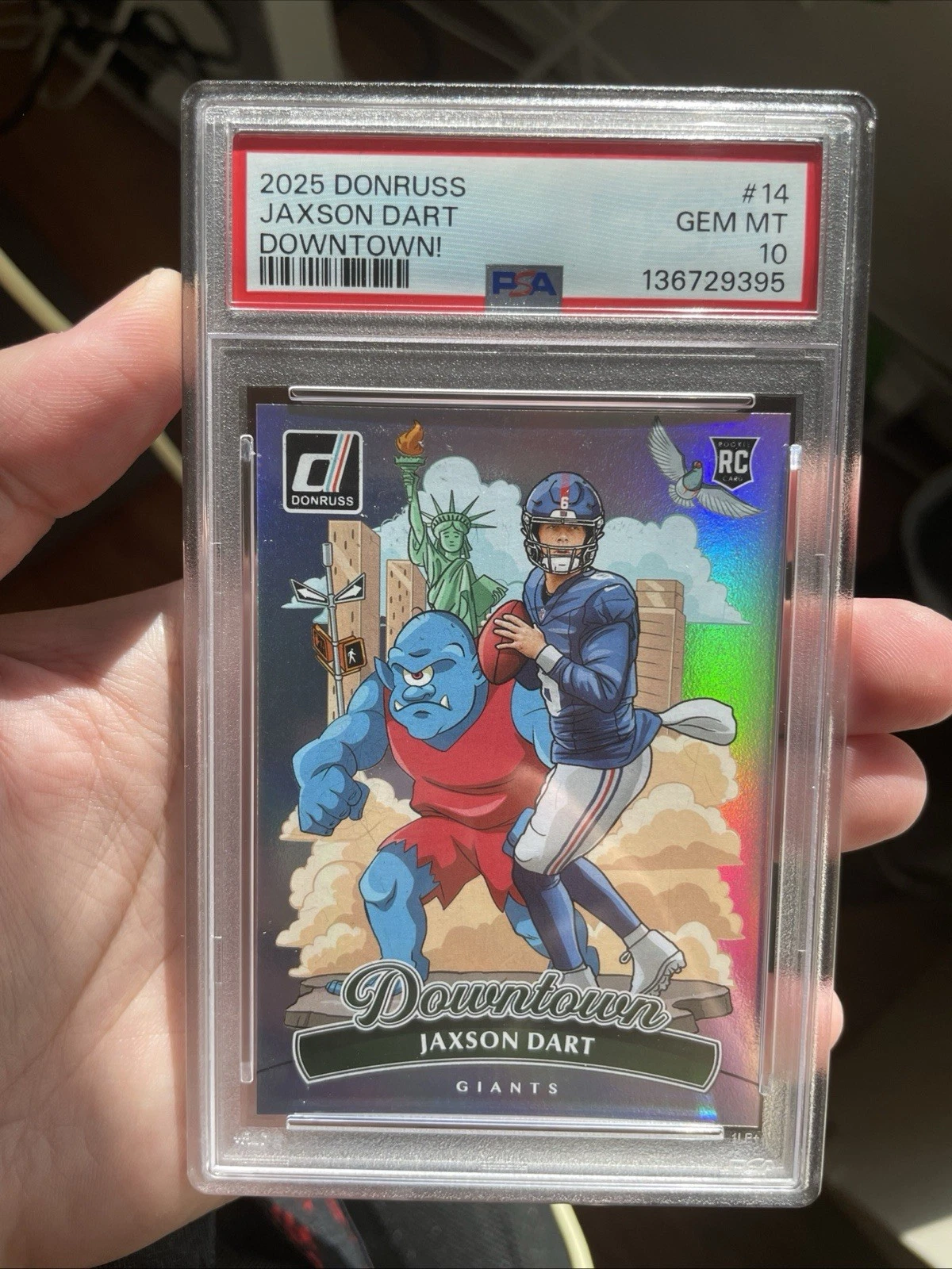 2023 メメント・エンウィッチ #JP005 Gem Mint 10 PSA Donruss Jaxson Dart Downtown #14 RC SSP PSA 10 GEM MINT Giants