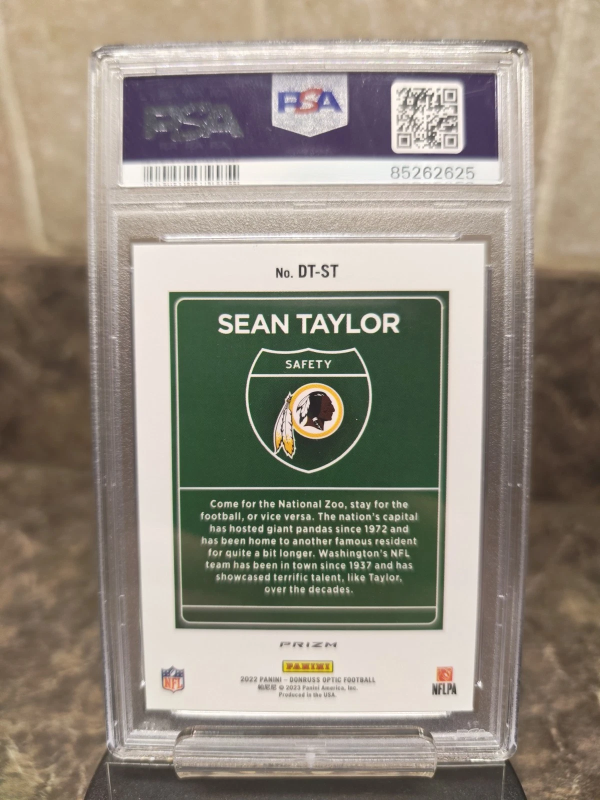 DONRUSS OPTIC - DOWNTOWN SEAN TAYLOR #DT-ST 2022 PANINI
