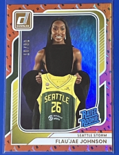 DONRUSS RATED ROOKIE FLAU'JAE JOHNSON 30TH ANNIVERSARY /30 2026 WNBA