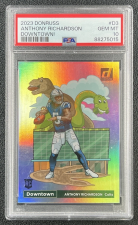 DONRUSS  #D-3 DOWNTOWN! SSP RC COLTS 5015 ANTHONY RICHARDSON PSA 10 2023 PANINI