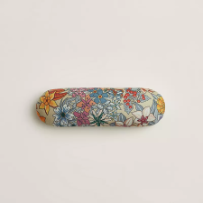 HERMES KAIA BLOOM HAIR CLIP BEIGE