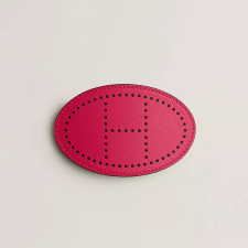 HERMES EVELYNE GM HAIR CLIP ROSE MEXICO